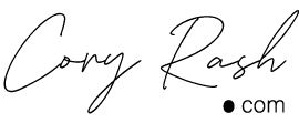 Cory Rash wordmark / pixel art